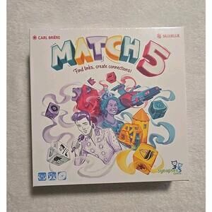 Synapses Board Game Match 5 Box Sealed